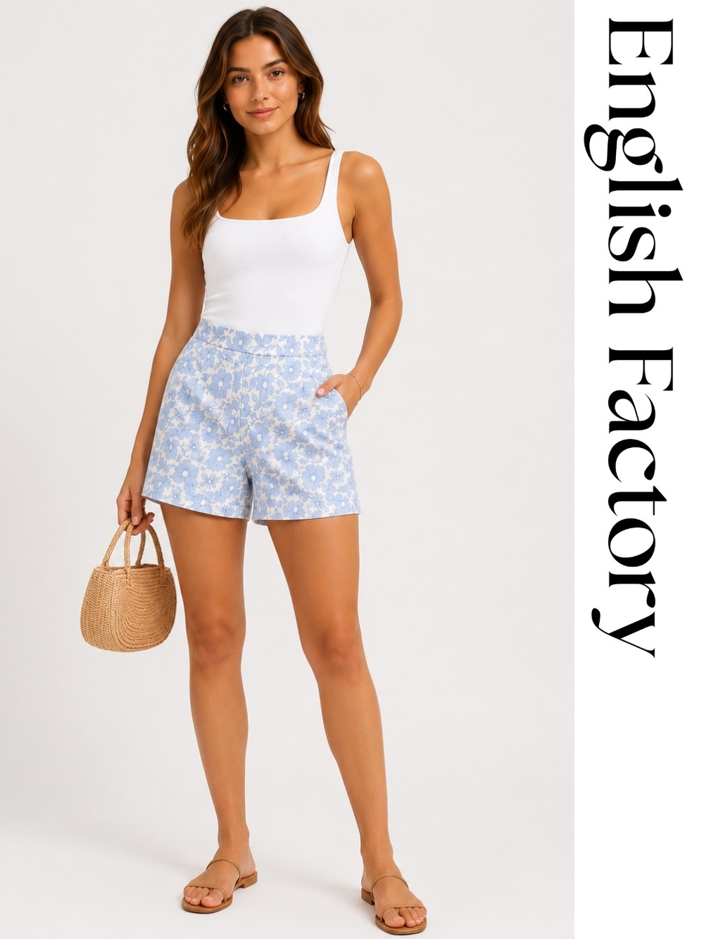 Anthropologie - English Factory - Floral Jaguard Shorts - Xs - Picture 3 of 3